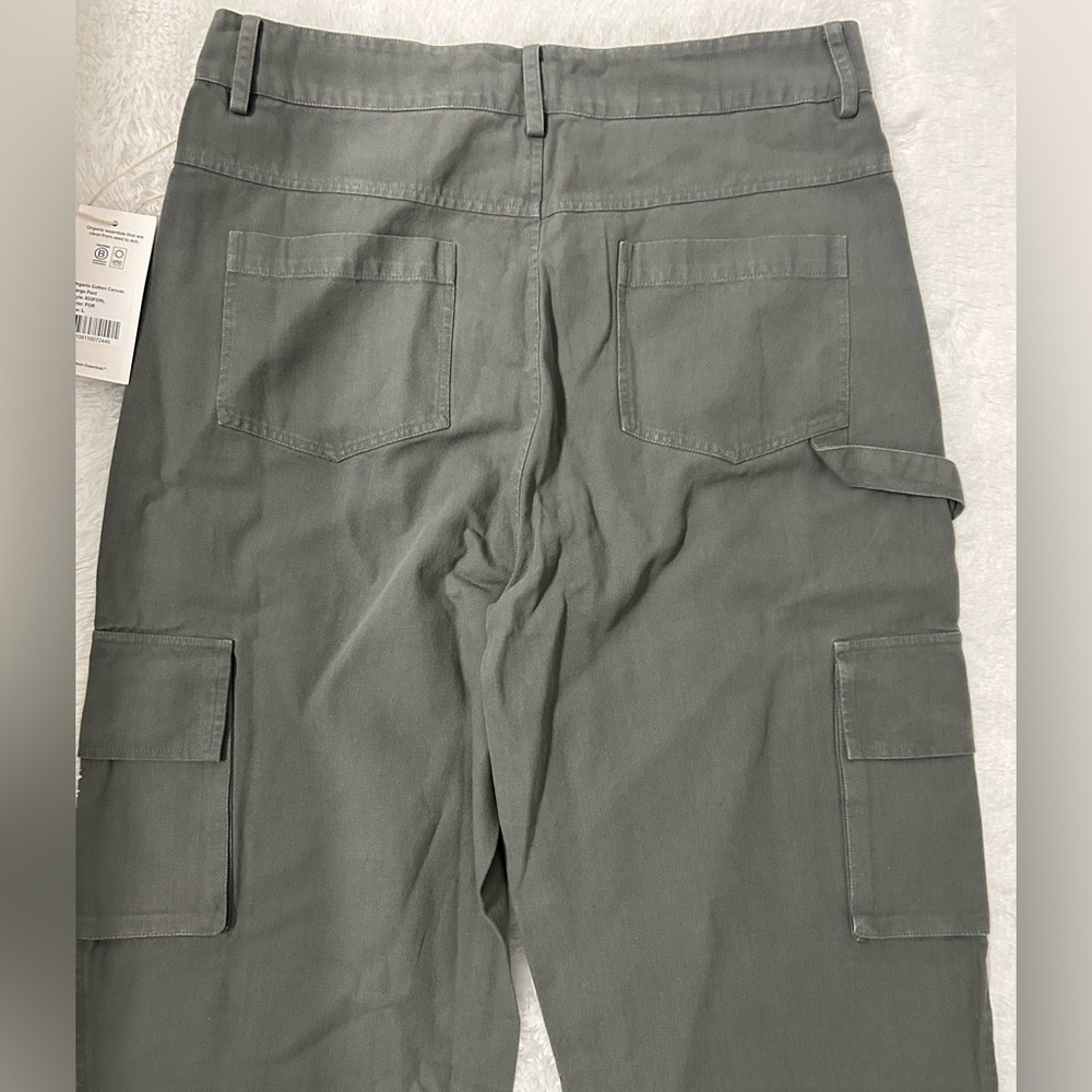 Mate The Label Organic Cotton Canvas Cargo Pants - Picture 15 of 16